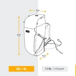 MEN’S TRAVEL TREKKING BACKPACK TRAVEL 900 50+6 L WITH SUITCASE OPENING 14 MEN’S TRAVEL TREKKING BACKPACK TRAVEL 900 50+6 L WITH SUITCASE OPENING -Outdoor Camping Store k00098c9abe81ff0b556ccc914d17294b 1