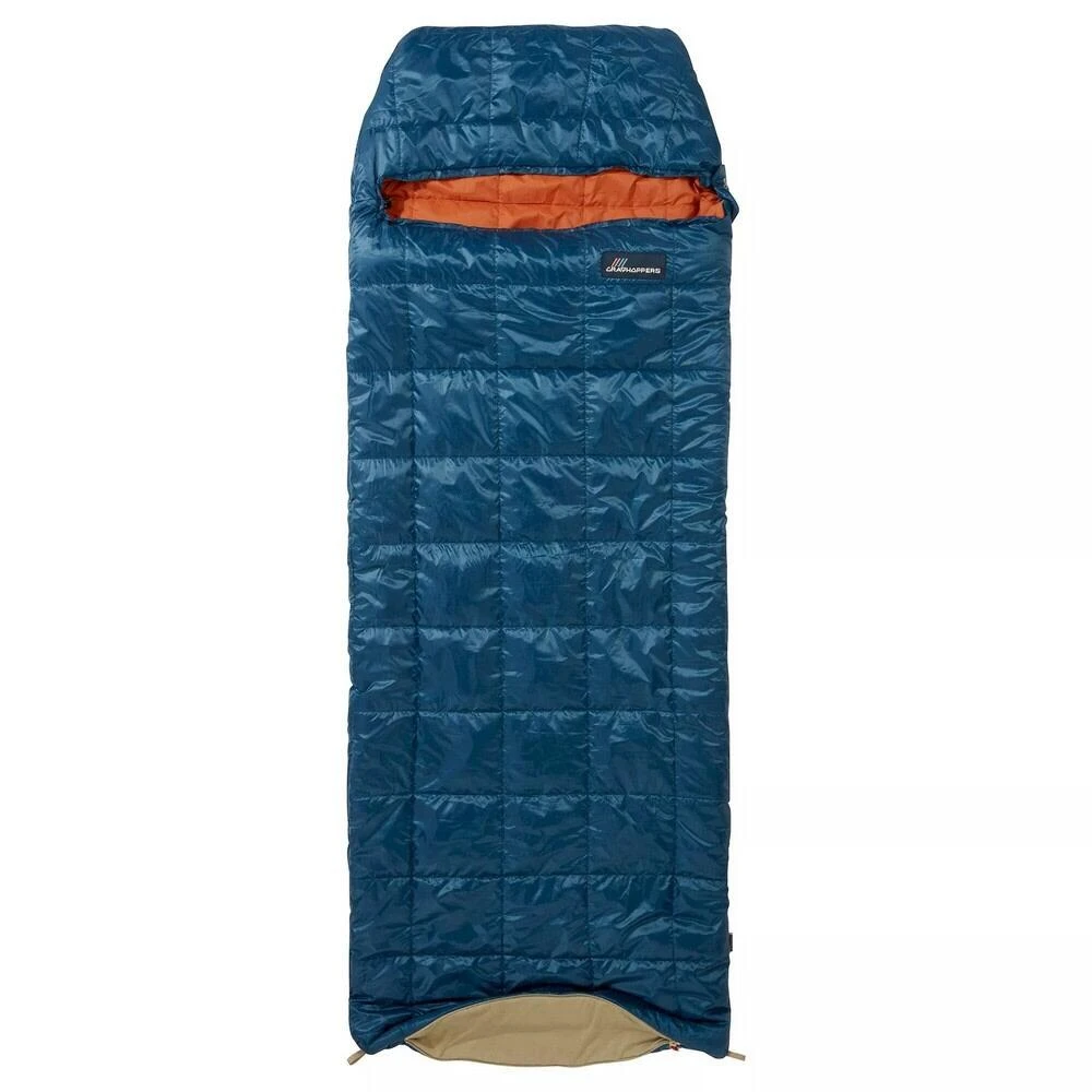 Craghoppers NosiLife Eco Sleeping Bag (Poseidon Blue/Potters Clay) 2 Craghoppers NosiLife Eco Sleeping Bag (Poseidon Blue/Potters Clay) - Image 2