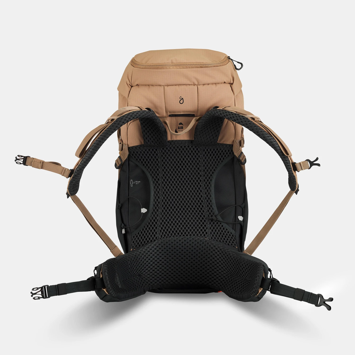 Quechua Mountain Hiking Backpack 40L 16 Quechua Mountain Hiking Backpack 40L - Image 16