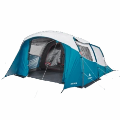 Outdoor Camping Store 26 Quechua 5 Man Blackout Tent With Poles - Arpenaz 5.2 F&B
