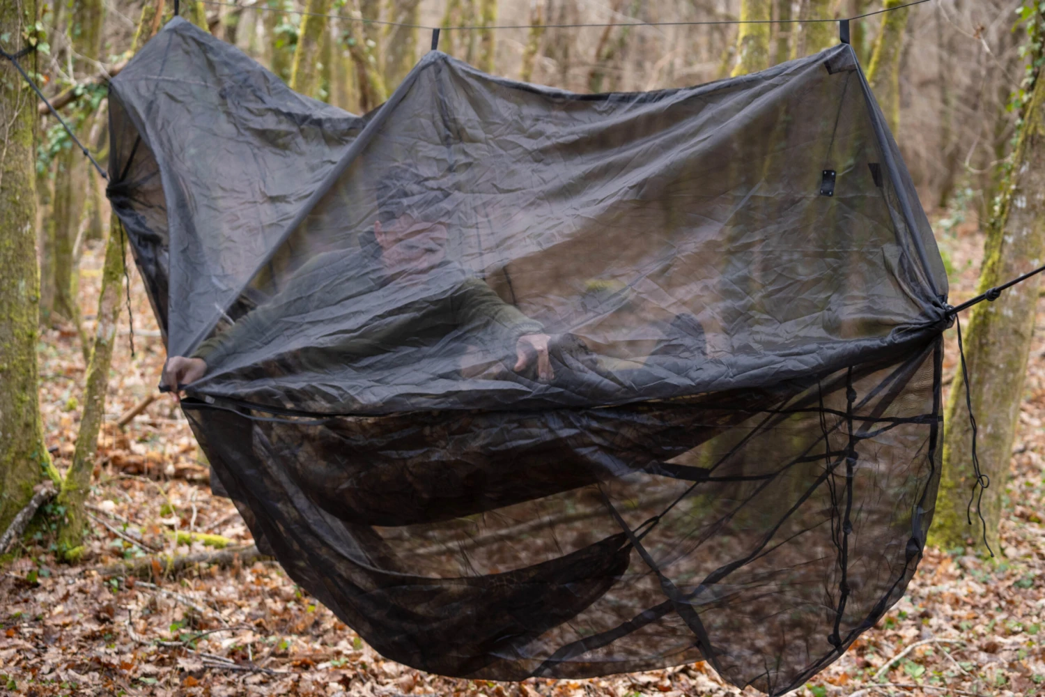 Bushcraft Hammock Mosquito Net 4 Bushcraft Hammock Mosquito Net - Image 4