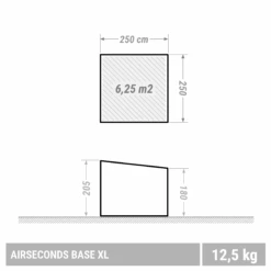 Quechua Air Base Seconds XL Flysheet -Outdoor Camping Store k38573f730521731d26c9ee132ae3de67