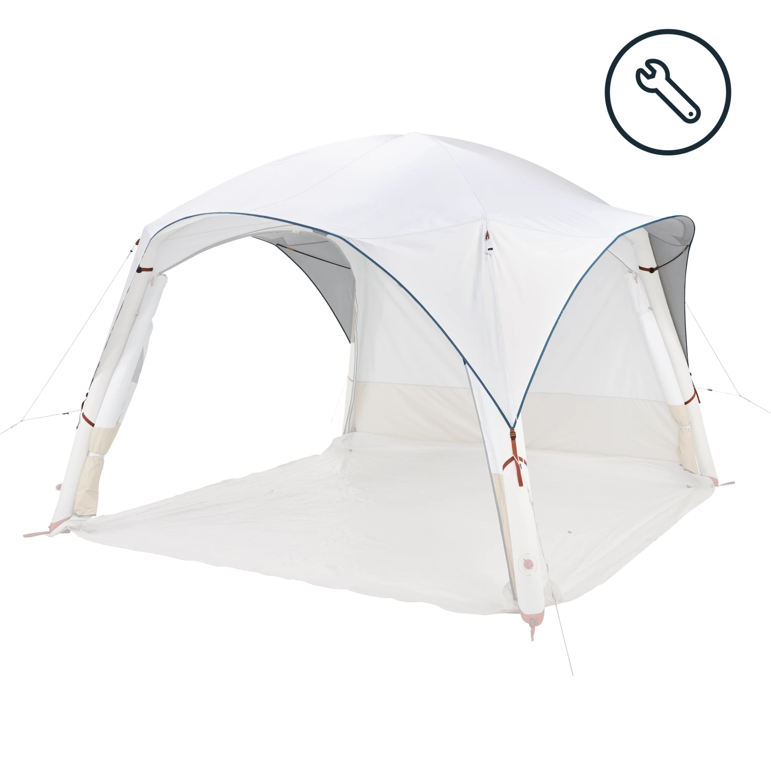 Quechua TOP DOUBLE FLYSHEET - SPARE PART FOR THE BASE AIR SECONDS FRESH LIVING AREA 1 Quechua TOP DOUBLE FLYSHEET - SPARE PART FOR THE BASE AIR SECONDS FRESH LIVING AREA