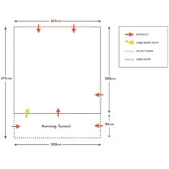 AirTek Kamper Pro 1 Inflatable Drive Away Awning -Outdoor Camping Store k5bf094cd440979174ac9efca3b52b8dc