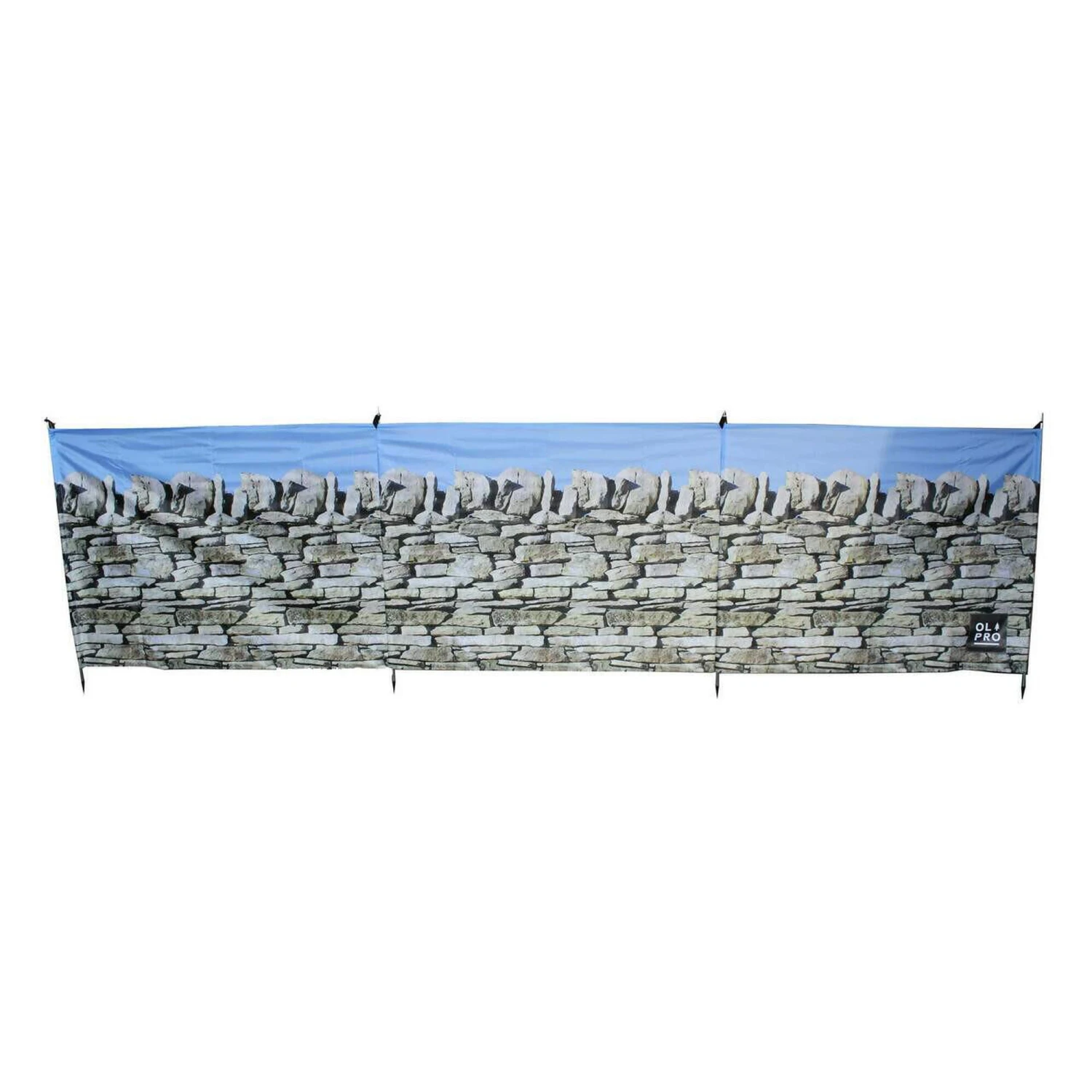 OLPRO Stone Wall 4 Pole Compact Windbreak 1 OLPRO Stone Wall 4 Pole Compact Windbreak