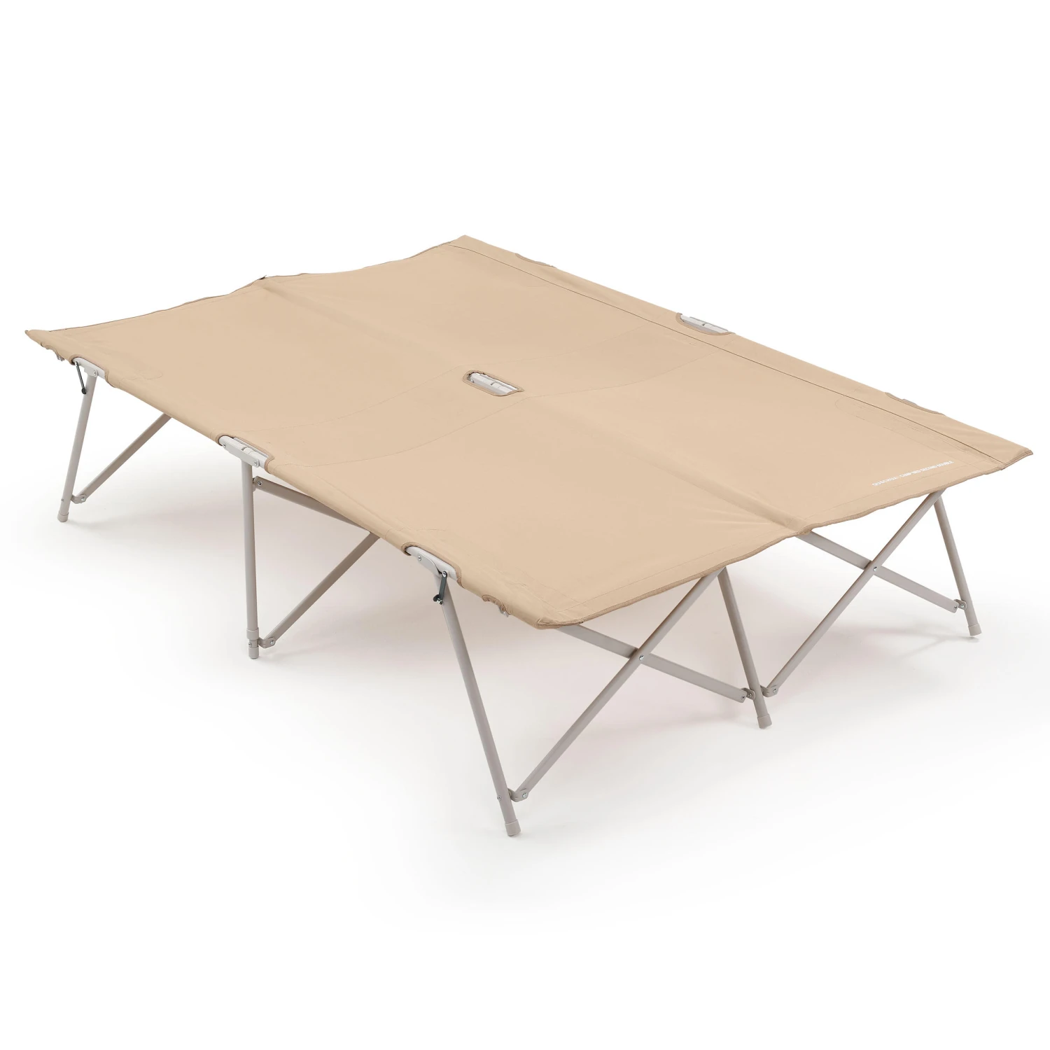 Quechua CAMP BED FOR CAMPING - DOUBLE CAMP BED SECOND 130 CM 1 Quechua CAMP BED FOR CAMPING - DOUBLE CAMP BED SECOND 130 CM