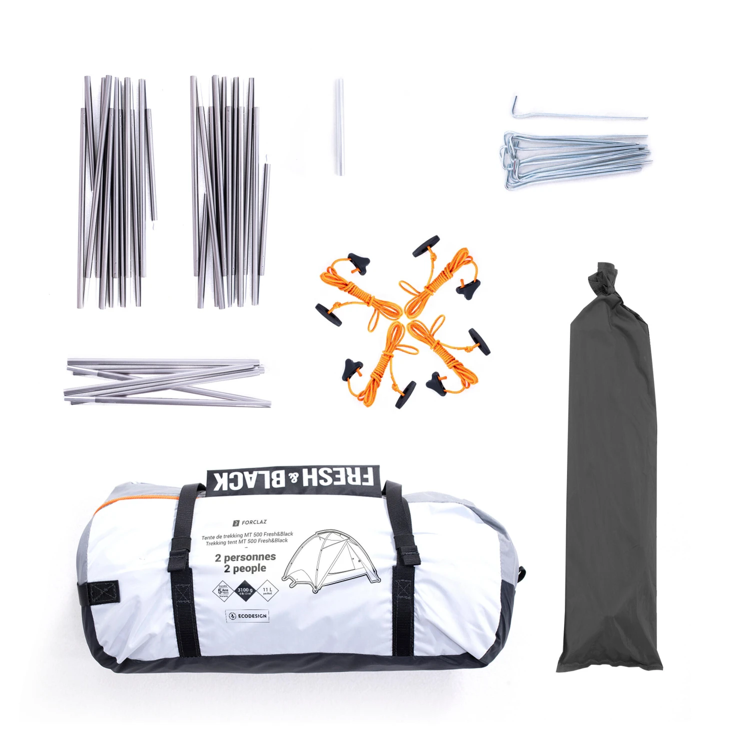 2 Man Dome Trekking Blackout Tent - MT500 F&B 17 2 Man Dome Trekking Blackout Tent - MT500 F&B - Image 17