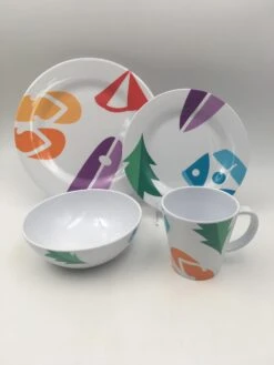 OLPRO Spring Bay Melamine Set (16 Piece) 9 OLPRO Spring Bay Melamine Set (16 Piece) -Outdoor Camping Store kcc00a7102b36445fc7be9cbd3c7cc0a6