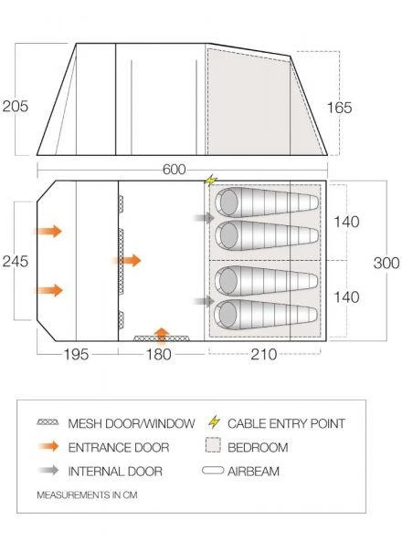 Vango Lismore TC 450 2 Vango Lismore TC 450 - Image 2